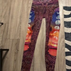 Colorful moon/chakra Leggings